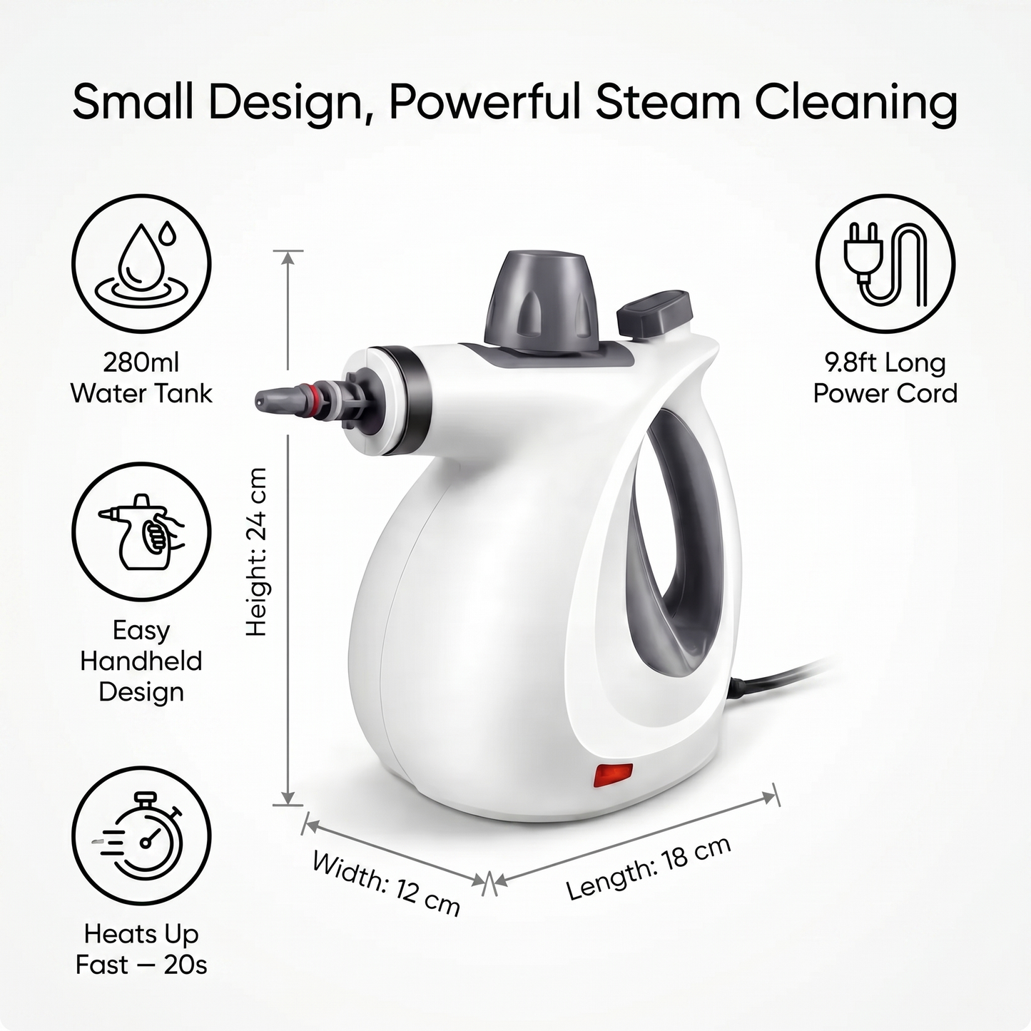 VaporClean Steamer Pro